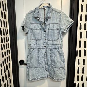 Cotton On Light Blue Denim Dress